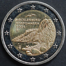 Load image into Gallery viewer, 2 Euro Coin Mecklenburg-West Pomerania 2024