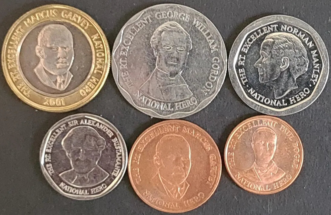 Jamaica Coin Set Coinpeeps