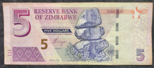 Load image into Gallery viewer, Zimbabwe Five Dollars Bond Note

