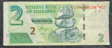Load image into Gallery viewer, Zimbabwe Two Dollars Bond Note
