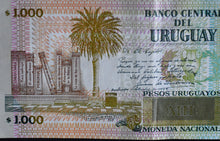 Load image into Gallery viewer, Uruguay 1,000 Pesos Banknote

