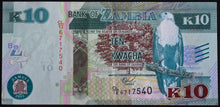 Load image into Gallery viewer, Zambia 10 Kwacha Banknote
