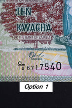 Load image into Gallery viewer, Zambia 10 Kwacha Banknote
