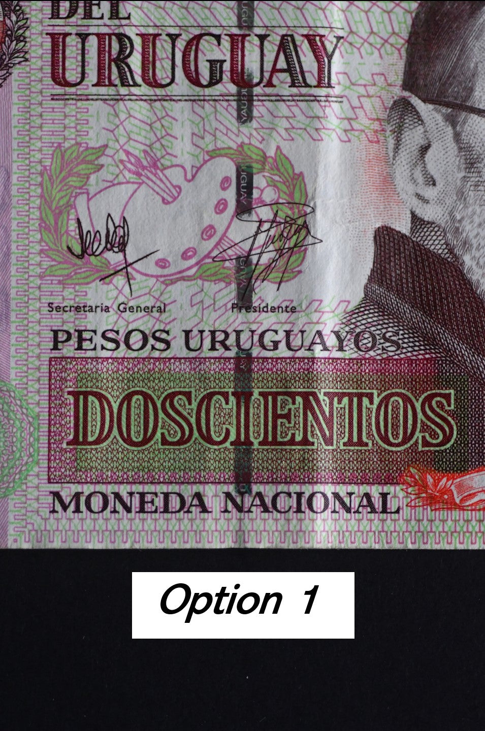 Uruguay 200 Pesos Banknote