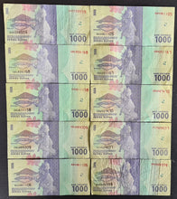 Load image into Gallery viewer, 10 x Indonesia 1000 Rupiah Banknotes
