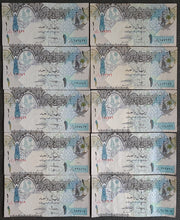 Load image into Gallery viewer, 10 x Qatar One Riyal Banknotes
