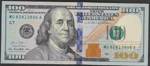 United States 100 Dollar Banknote