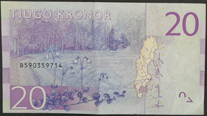 Sweden 20 Kronor Banknote