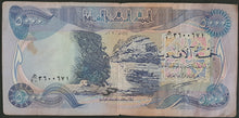 Load image into Gallery viewer, Iraq 5,000 Dinar Banknote
