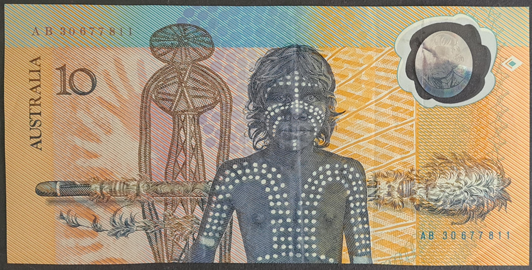 Australia 1988 Bicentennial 10 Dollar Banknote