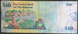 Bahamas 10 Dollars Banknote