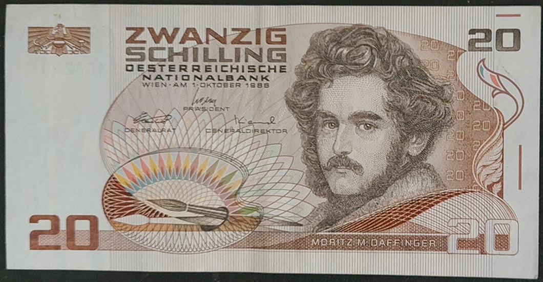 Austria 20 Schilling Banknote