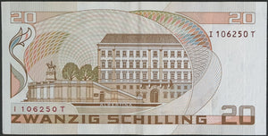 Austria 20 Schilling Banknote