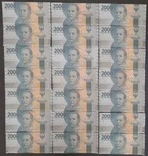 Load image into Gallery viewer, 21 x Indonesia 2000 Rupiah Banknotes
