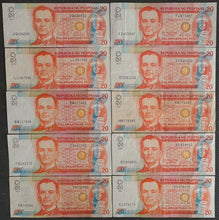 Load image into Gallery viewer, 10 x Philippines 20 Piso Banknotes BSP Series
