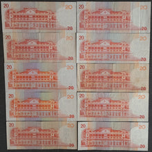 Load image into Gallery viewer, 10 x Philippines 20 Piso Banknotes BSP Series
