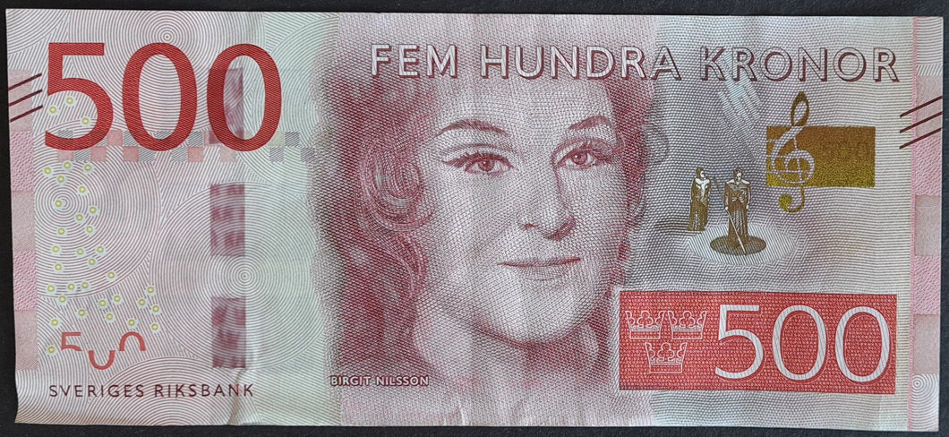 Sweden 500 Kronor Banknote