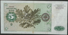 Load image into Gallery viewer, Germany 5 Deutschmark Banknote
