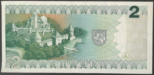 Lithuania 2 Litu Banknote