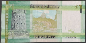 Jersey One Pound Banknote