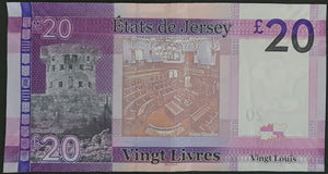 Jersey Twenty Pound Banknote