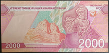 Load image into Gallery viewer, Uzbekistan 2000 Som Banknote
