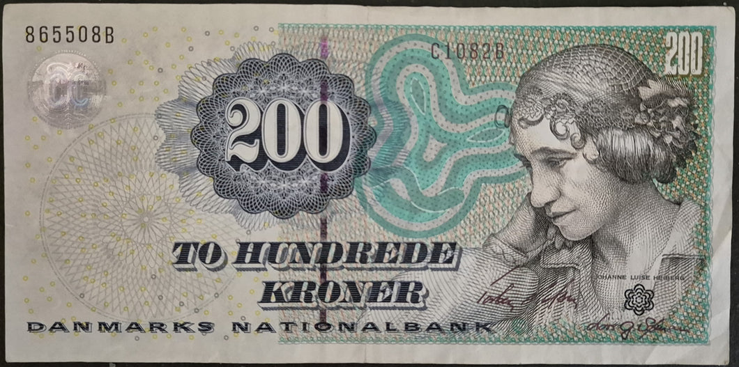 Denmark 200 Kroner Banknote