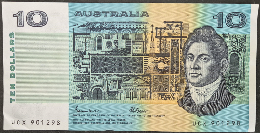 Australia Ten Dollars. Johnston/Fraser