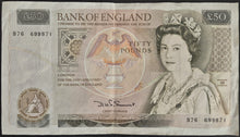 Load image into Gallery viewer, Bank of England 50 Pounds Banknote 1981-1988 (David Somerset)
