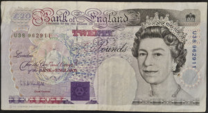 England 20 Pounds Banknote (Graham Kentfield)