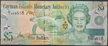 Load image into Gallery viewer, Cayman Islands 5 Dollars Banknote
