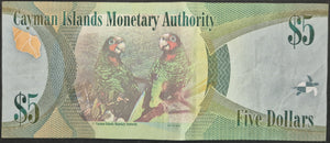 Cayman Islands 5 Dollars Banknote