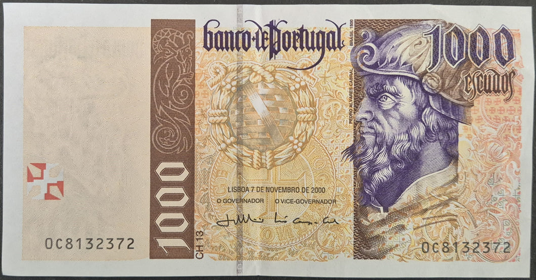 Portugal 1000 Escudos Banknote