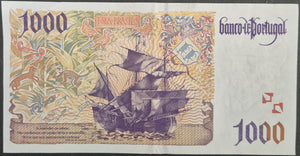 Portugal 1000 Escudos Banknote