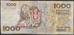 Portugal 1000 Escudos Banknote