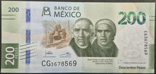 Load image into Gallery viewer, Mexico 200 Pesos Banknote
