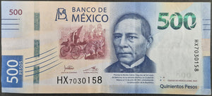 Mexico 500 Pesos Banknote