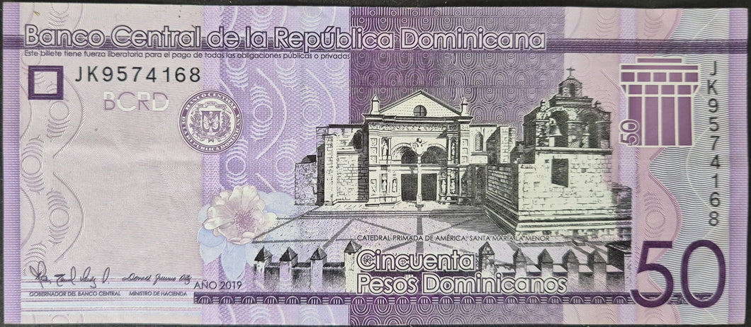 Dominican Republic 50 Pesos Banknote