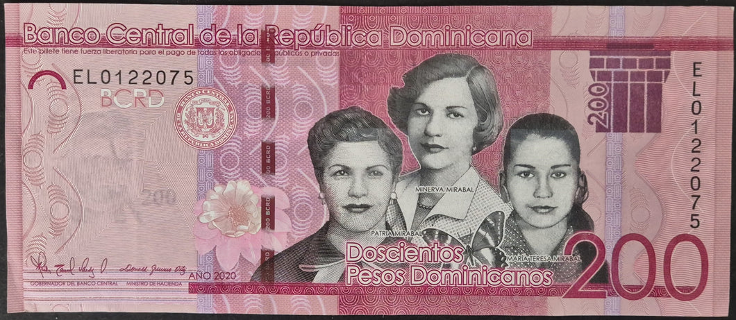 Dominican Republic 200 Pesos Banknote