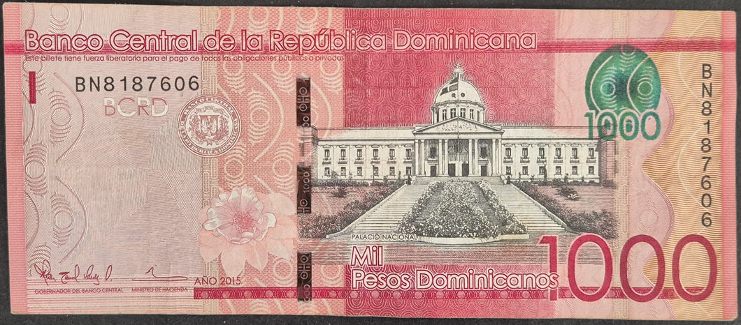 Dominican Republic 1000 Pesos Banknote