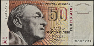 Finland 50 Markkaa Banknote