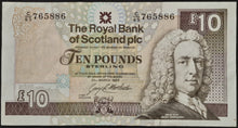 Load image into Gallery viewer, Scotland 10 Pounds Banknote The Royal Bank of Scotland plc 1994
