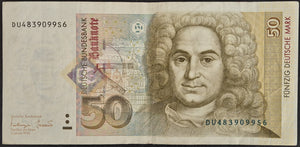 Germany 50 Deutschmark Banknote