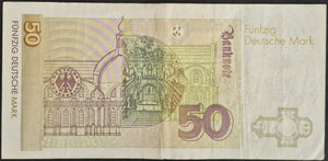 Germany 50 Deutschmark Banknote