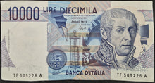 Load image into Gallery viewer, Italy 10 000 Lire Banknote
