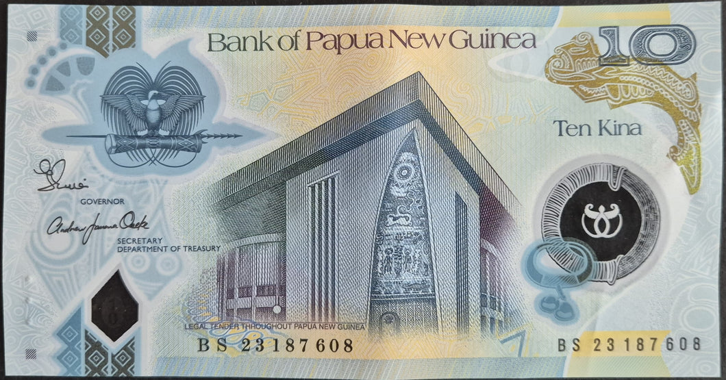 Papua New Guinea 10 Kina Banknote