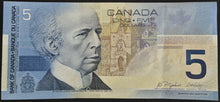 Load image into Gallery viewer, Canada 5 Dollar Banknote (Canadian Journey Series)
