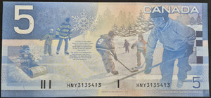 Canada 5 Dollar Banknote (Canadian Journey Series)