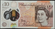 Load image into Gallery viewer, England 10 Pounds Banknote Polymer
