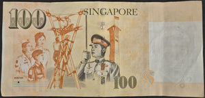 Singapore 100 Dollar Banknote